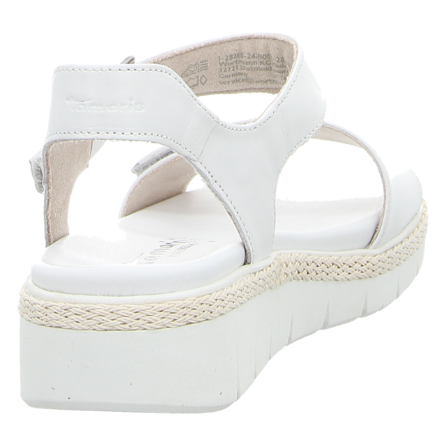 Tamaris - 1-1-28260-42-100 - 1-1-28260-42-100 - white - Sandaletten