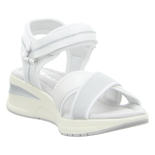 Tamaris - 1-1-28262-44-100 - 1-1-28262-44-100 - white - Sandaletten