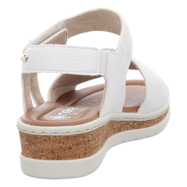 Rieker - V4181-80 - V4181-80 - weiss - Sandaletten