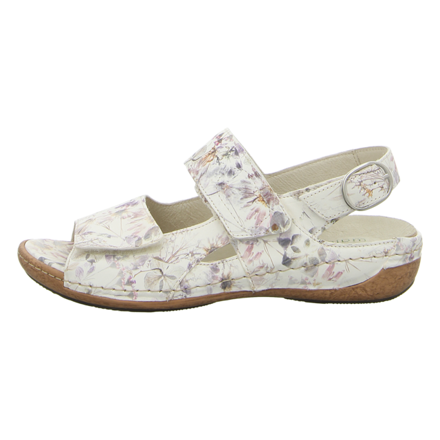 Waldläufer Damen Sandale Heliett in weiß | SALE Schuhfachmann