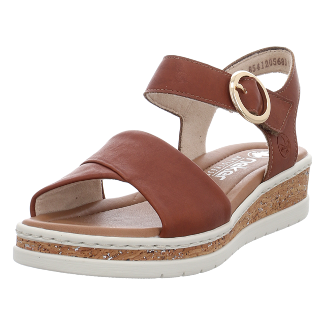 Rieker - V4191-24 - V4191-24 - brandy - Sandaletten
