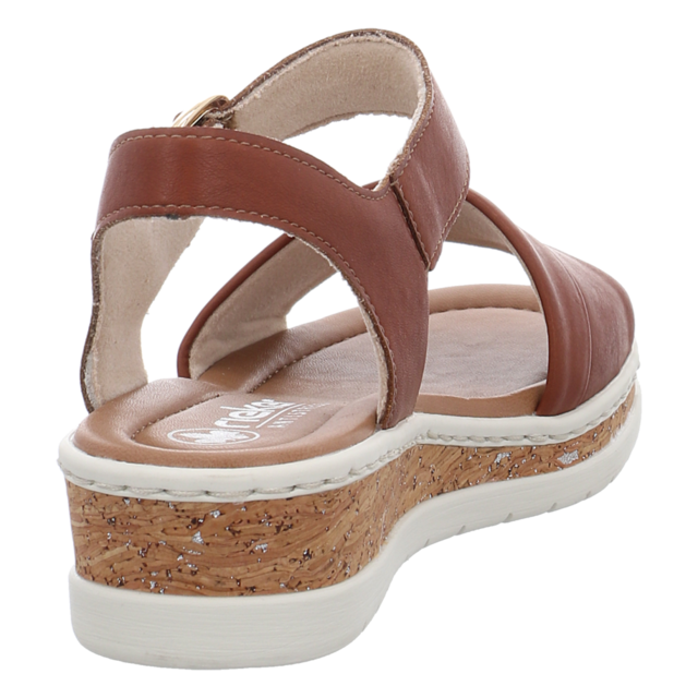 Rieker - V4191-24 - V4191-24 - brandy - Sandaletten