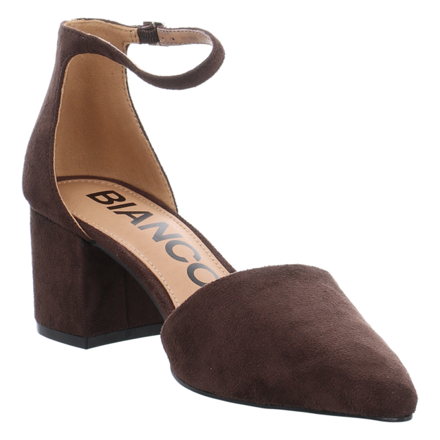 Bianco - 24-50105 DARK BROWN - Biadevived Pump - dark brown - Slings