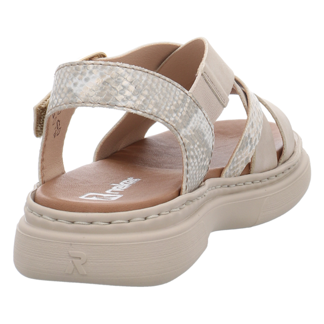Rieker - V3063-62 - V3063-62 - beige - Sandalen
