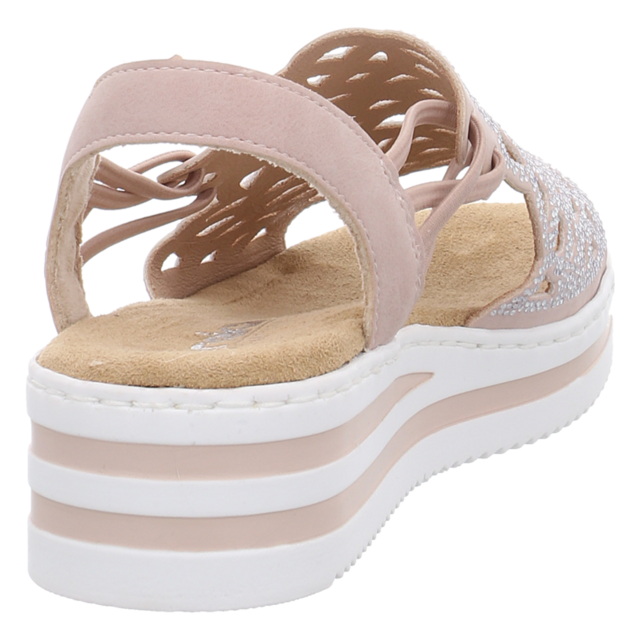 Rieker - V0241-31 - V0241-31 - rosa pink - Sandaletten