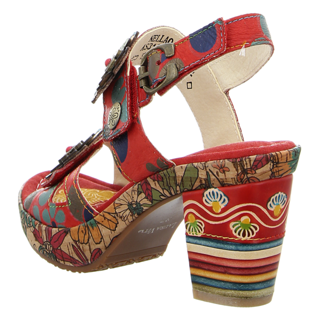 Laura Vita - NELLAO 15 ROUGE - Nellao 15 - rouge - Sandaletten