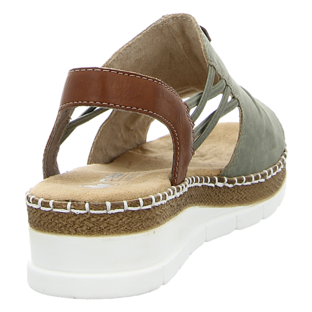 Rieker - V1261-52 - V1261-52 - grn - Sandaletten