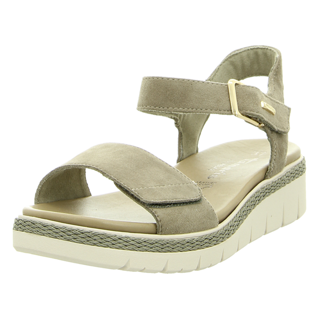 Tamaris - 1-1-28260-42-778 - 1-1-28260-42-778 - sage suede - Sandaletten