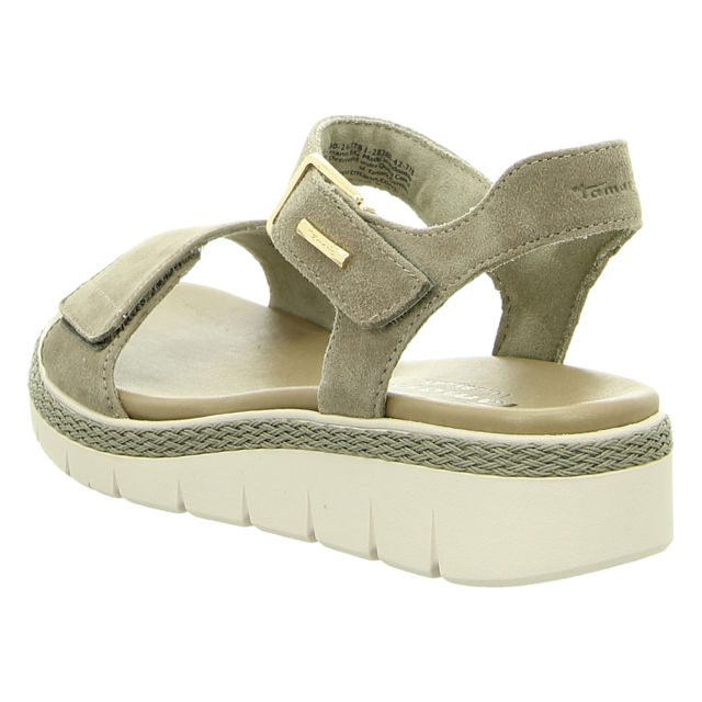 Tamaris - 1-1-28260-42-778 - 1-1-28260-42-778 - sage suede - Sandaletten