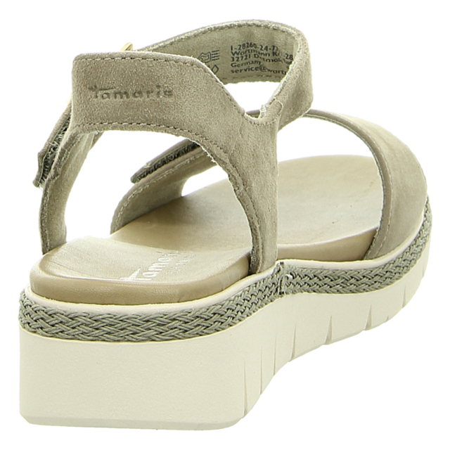 Tamaris - 1-1-28260-42-778 - 1-1-28260-42-778 - sage suede - Sandaletten