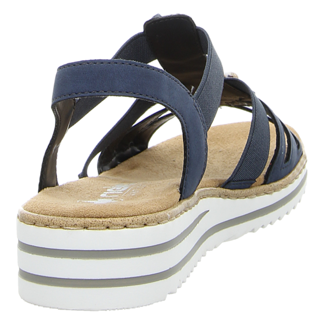 Rieker - V0649-14 - V0649-14 - blau - Sandalen