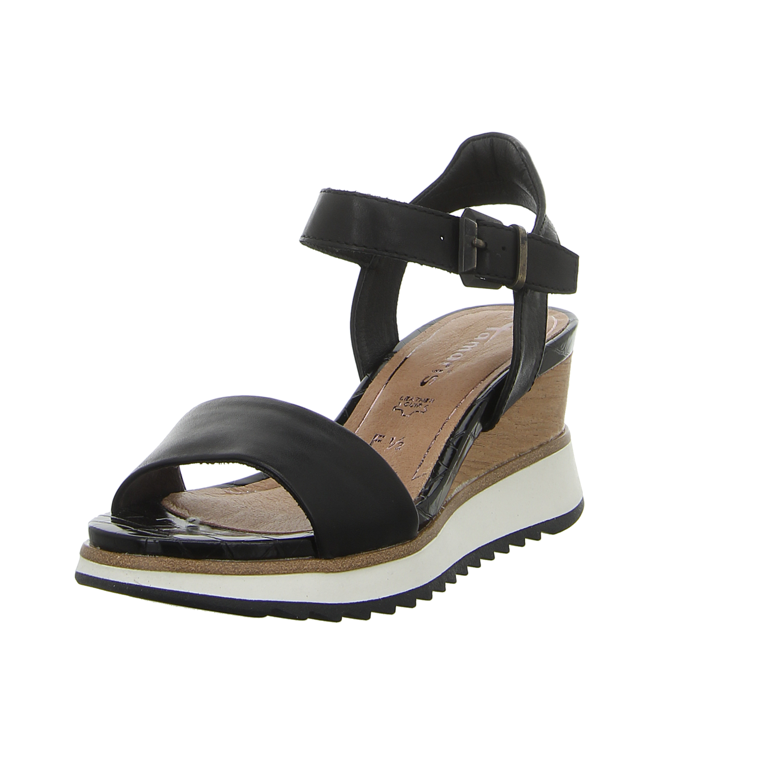 Tamaris Damen Sandalette in schwarz SALE Schuhfachmann