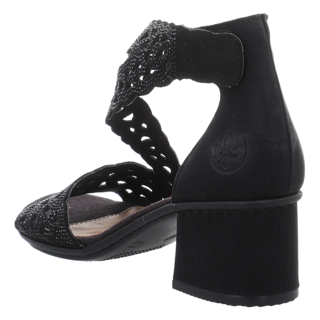 Rieker - 64657-00 - 64657-00 - schwarz - Sandaletten