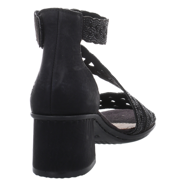 Rieker - 64657-00 - 64657-00 - schwarz - Sandaletten