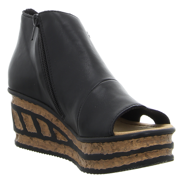 Rieker - 68197-00 - 68197-00 - schwarz - Sandaletten