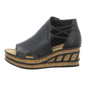 Sandaletten - Rieker - schwarz