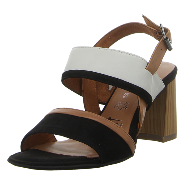 Tamaris - 1-1-28384-26-098 - 1-1-28384-26-098 - black comb - Sandaletten