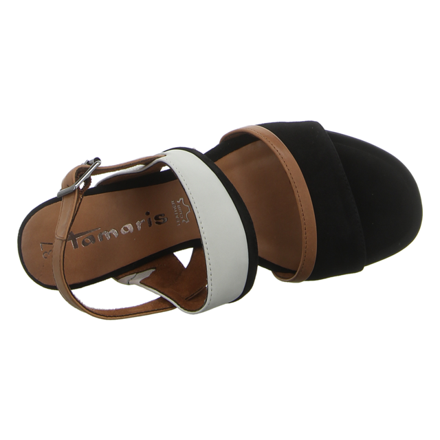 Tamaris - 1-1-28384-26-098 - 1-1-28384-26-098 - black comb - Sandaletten