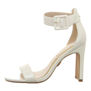 High Heels - Buffalo - Jean Ankle - pearl white