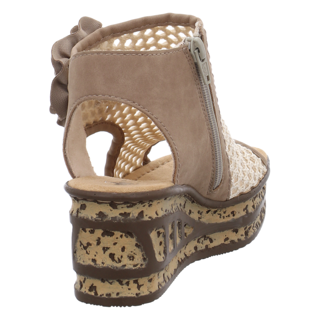 Rieker - 68180-60 - 68180-60 - shell/crema - Sandaletten