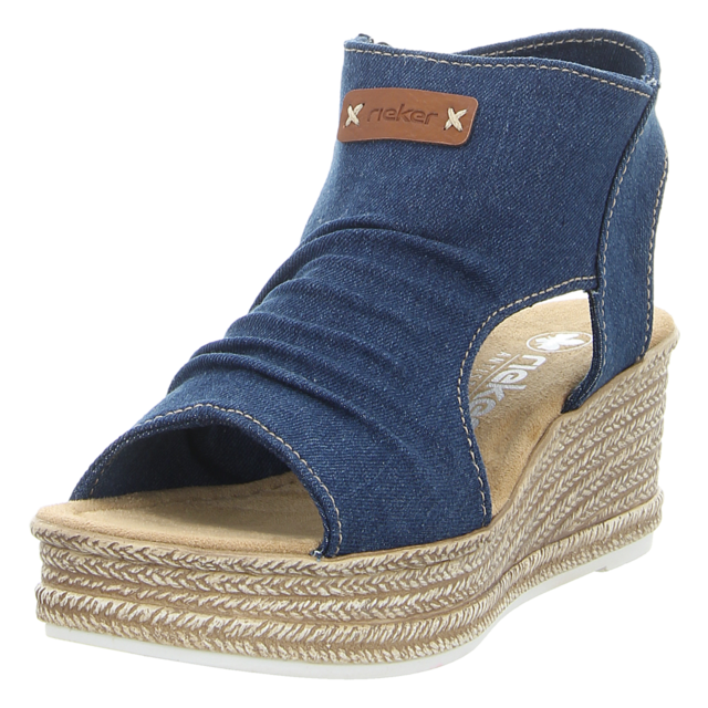 Rieker - 68791-12 - 68791-12 - blau - Sandaletten