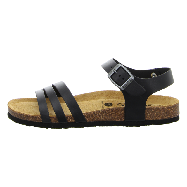 Plakton - 181007 NEGRO VAQUETILLA - Banner - negro - Sandalen