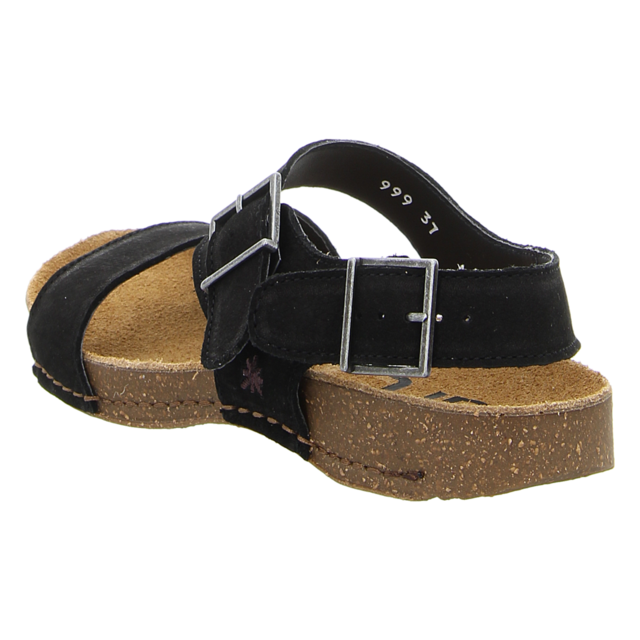 Art - 0999 BLACK NOBUCK - I Breathe - black - Sandalen
