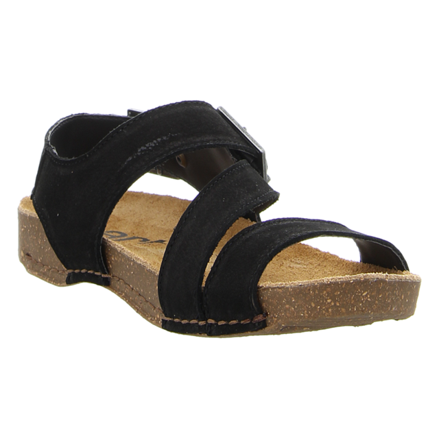 Art - 0999 BLACK NOBUCK - I Breathe - black - Sandalen