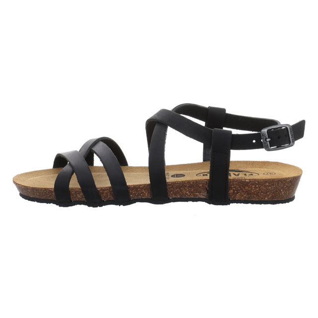 Plakton - 405184 APURE NEGRO - Fran Vali - negro - Sandalen