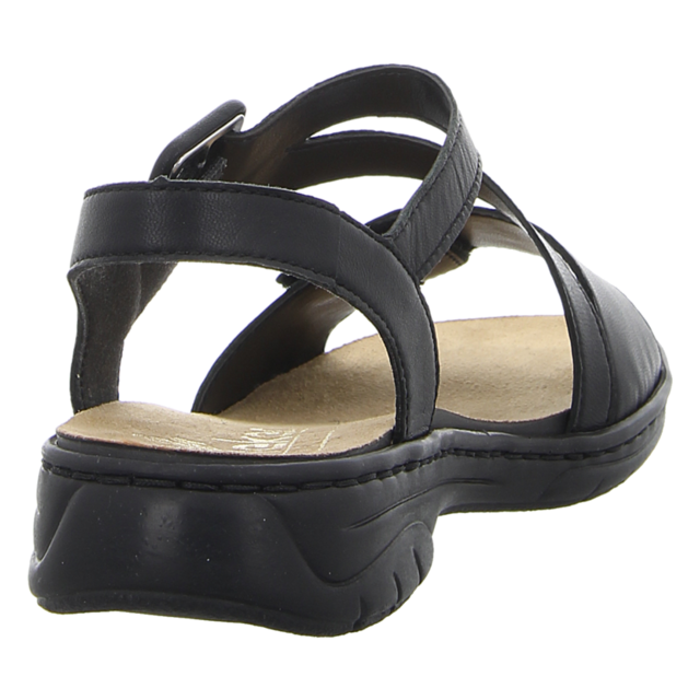 Rieker - 64561-00 - 64561-00 - schwarz - Sandalen