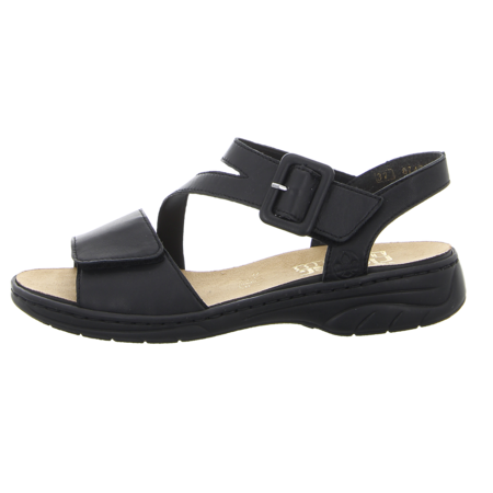 Sandalen - Rieker - schwarz