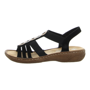 Sandalen - Rieker - schwarz