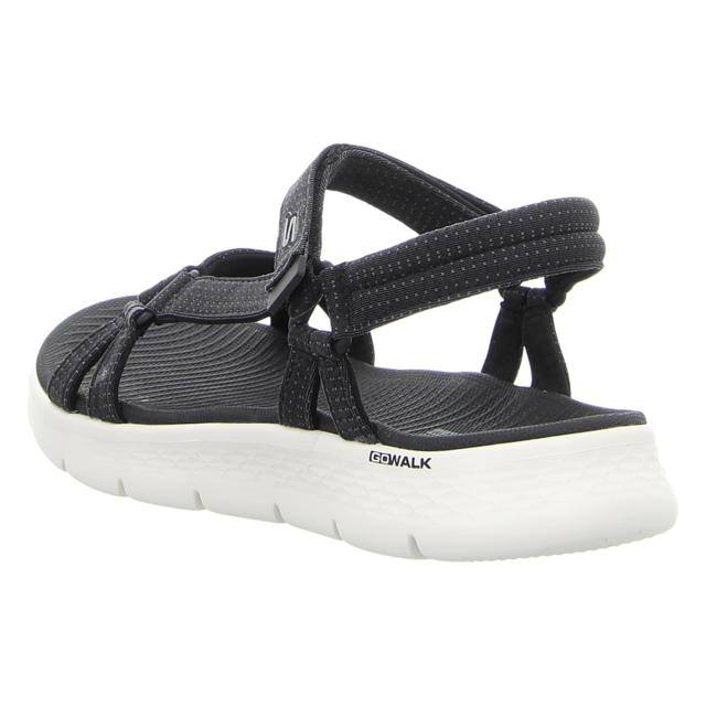 Skechers - 141451 BKW - Go Walk Flex - black/white - Sandalen