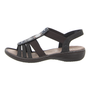 Sandalen - Rieker - grau