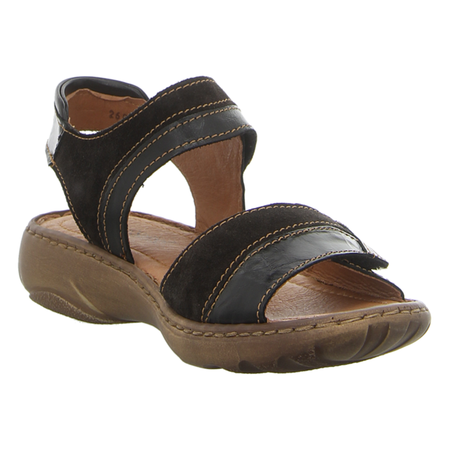 Josef Seibel - 76719-88102 - Debra 19 - schwarz-multi - Sandalen