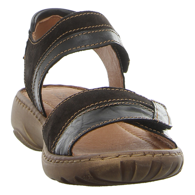 Josef Seibel - 76719-88102 - Debra 19 - schwarz-multi - Sandalen