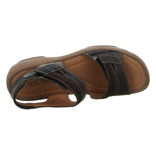 Josef Seibel - 76719-88102 - Debra 19 - schwarz-multi - Sandalen