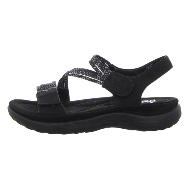 Rieker - 64870-00 - 64870-00 - schwarz - Sandalen