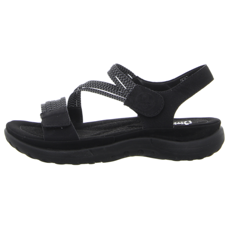 Sandalen - Rieker - schwarz