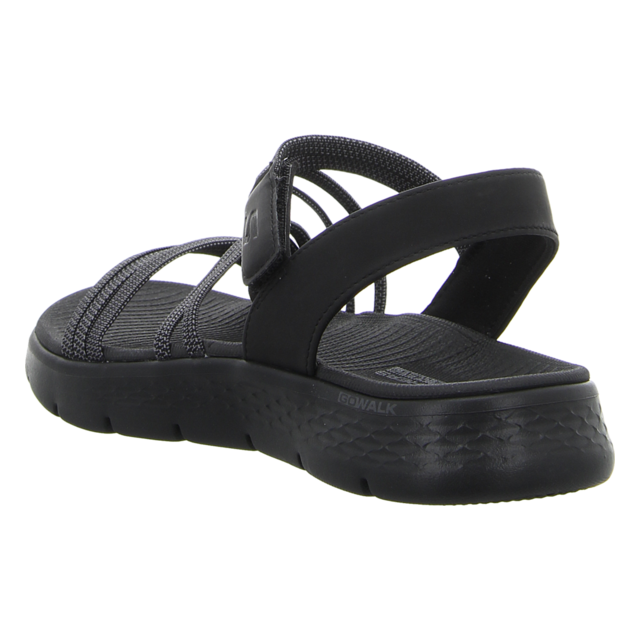 Skechers - 141473 BKGY - Go Walk Flex Sandal - black/gray - Sandalen