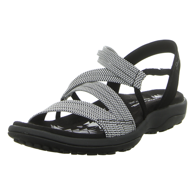 Skechers - 41180 BKW - Reggae Slim-Skech Appeal - black/white - Sandalen