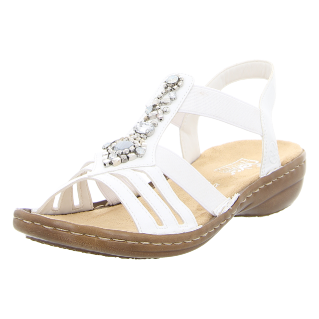 Rieker - 60839-80 - 60839-80 - weiss - Sandalen