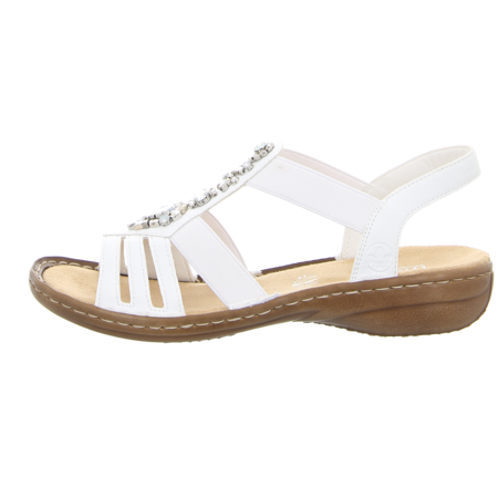 Sandalen - Rieker - weiss