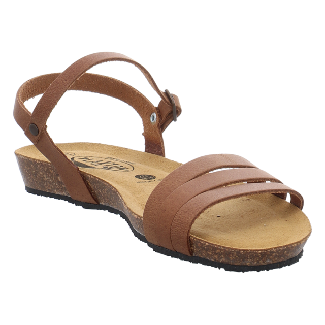 Plakton - 405080 DAKOTA CUERO - Fran Alou - cuero - Sandalen