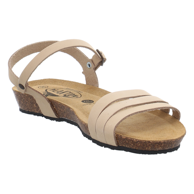 Plakton - 405080 NOBUCK NOCCIOLA - Fran Alou - nocciola - Sandalen