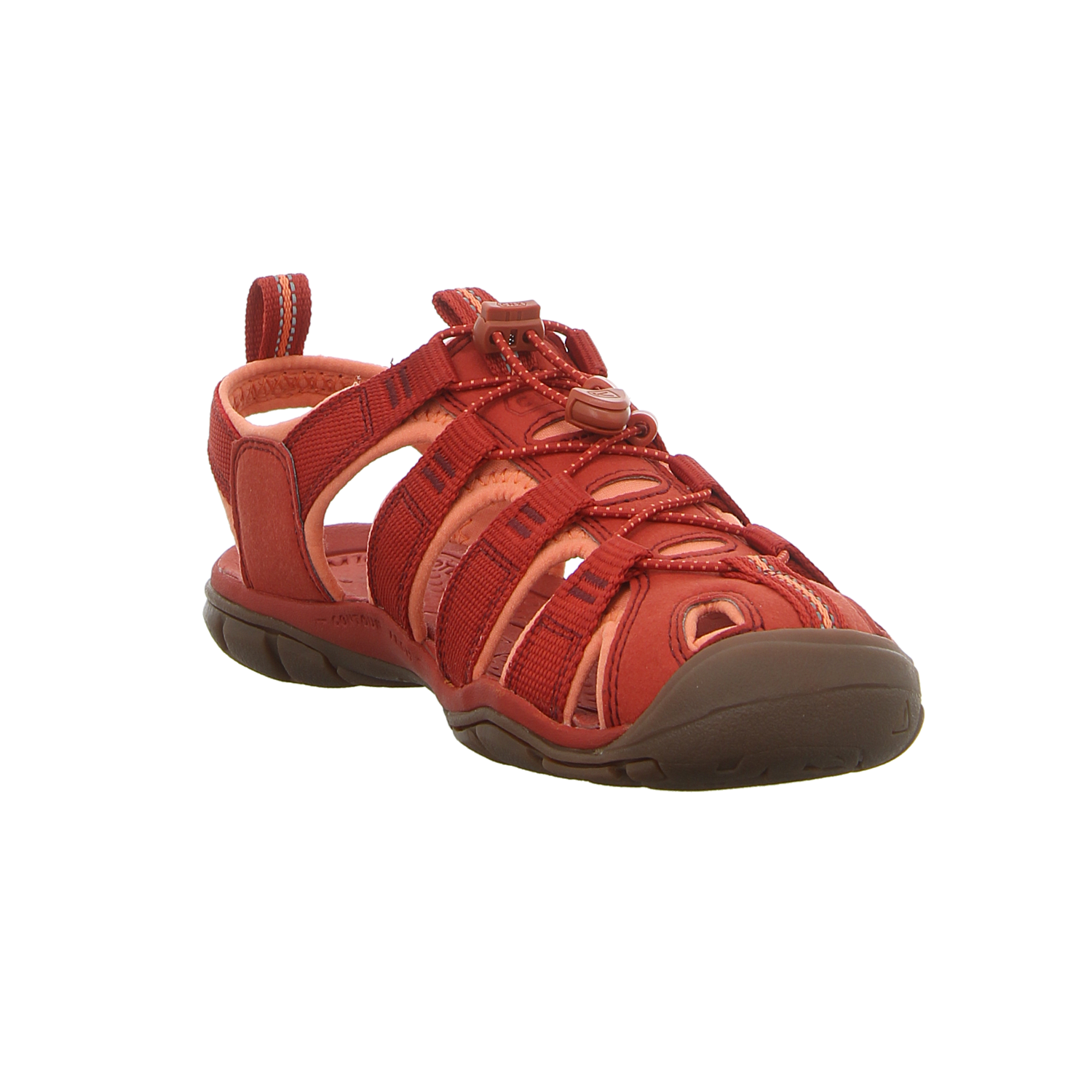 Keen Damen Sandale Clearwater CNX in rot Schuhfachmann