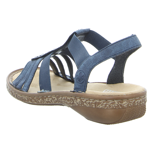 Rieker - 628G9-16 - 628G9-16 - blau - Sandalen