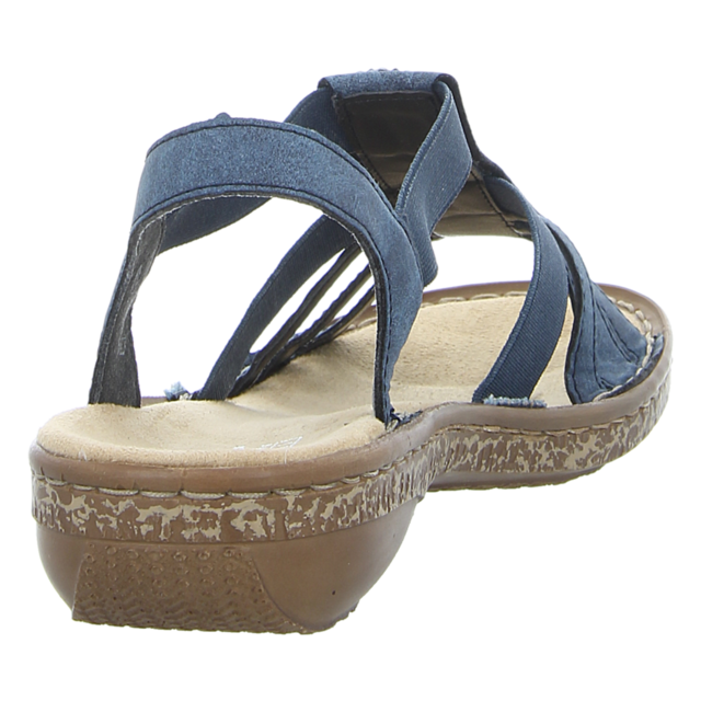 Rieker - 628G9-16 - 628G9-16 - blau - Sandalen