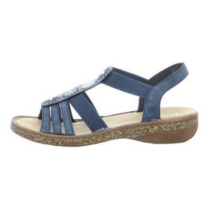 Sandalen - Rieker - blau