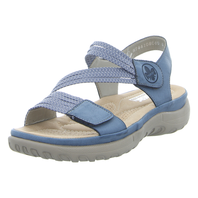 Rieker - 64870-14 - 64870-14 - blau - Sandalen